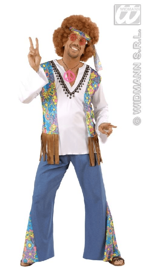 WIDMANN 56022 costume hippie m woodstock #5602
