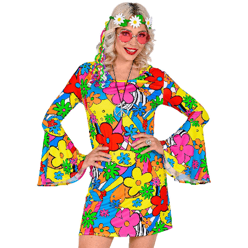 WIDMANN 48761 costume the 60s hippie style s #4876