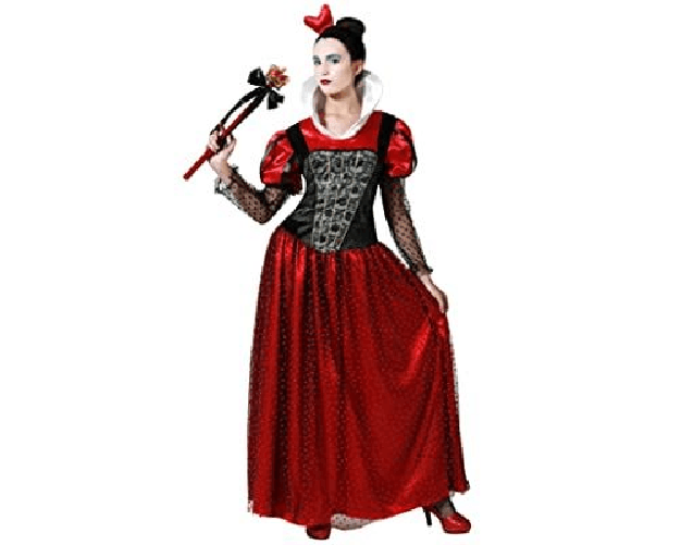 COSTUME REGINA DI CUORI M-L