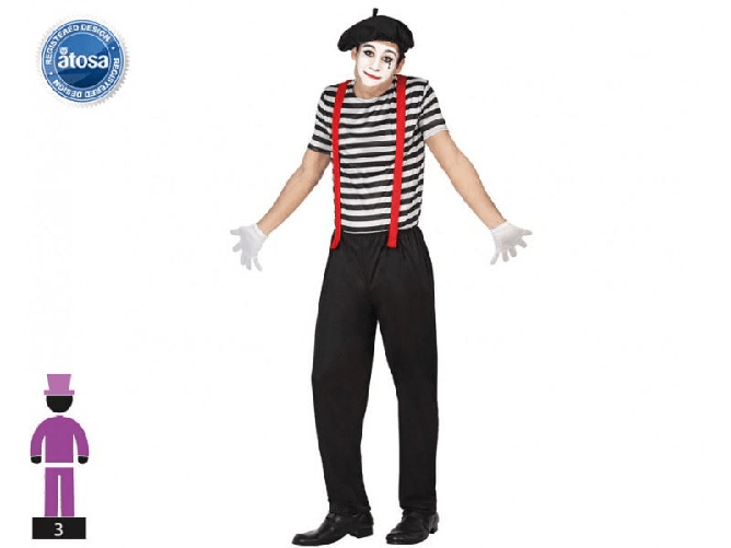 ATOSA 26520 COSTUME MIMO UOMO T-3