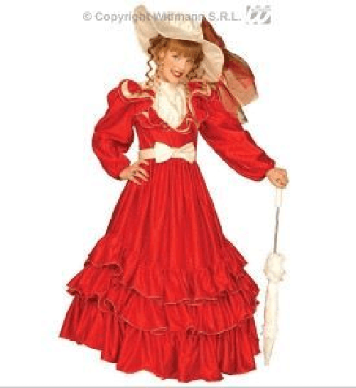 WIDMANN 33506 COSTUME CLEMENTINA 5/7 CM 128 #3350