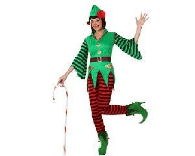 ATOSA 17244 costume elfo donna t-2