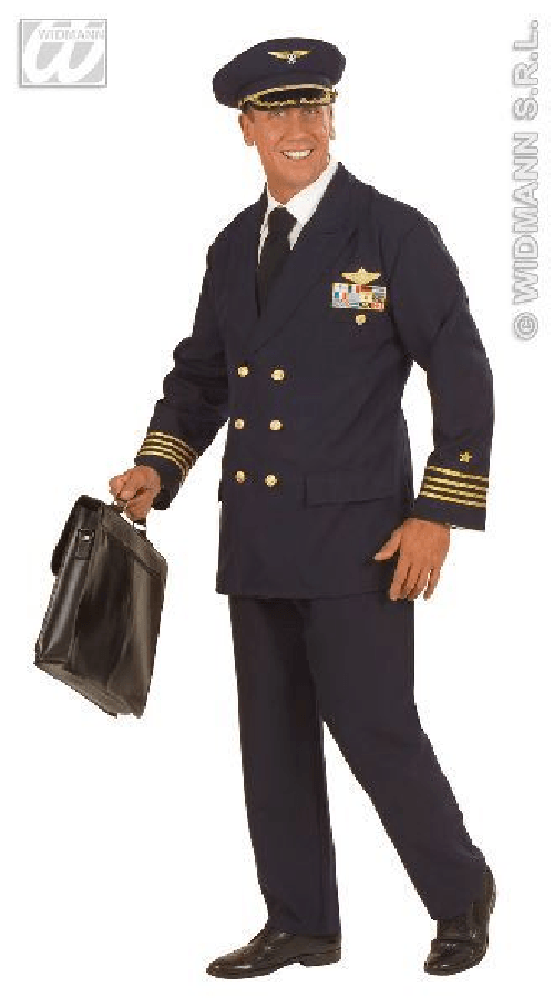 WIDMANN 5708P COSTUME PILOTA AEREO CIVILE XL #5773