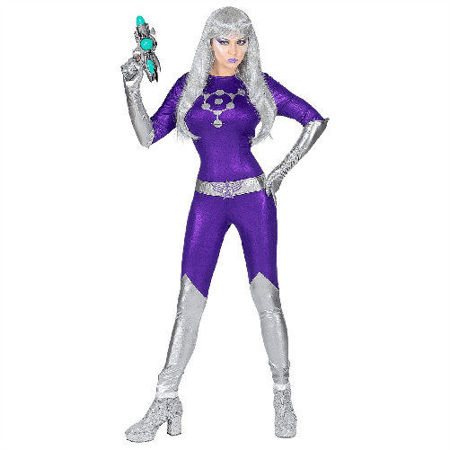 WIDMANN 69482 COSTUME ALIENA M TUTA VIOLA #6948