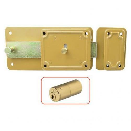 Serratura ferroglietto p-cf 5 mandate - e40 dx x 2 pz ff