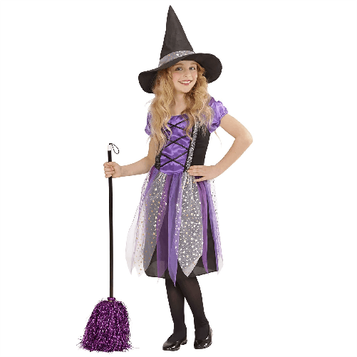 WIDMANN 00186 costume streghetta viola 5/7 #0018