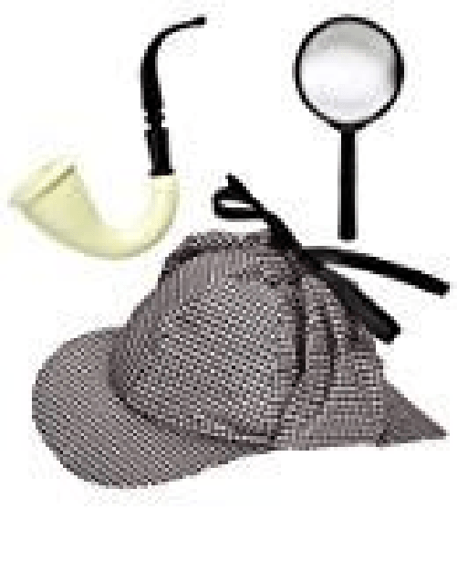 WIDMANN 01155 set detective sherlock cappello +pipa +lente