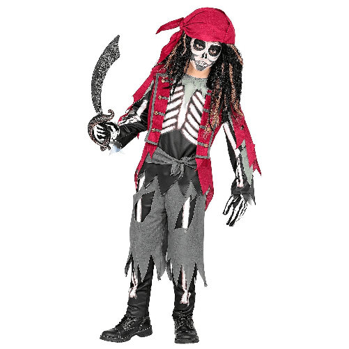 WIDMANN 97335 COSTUME SCHELETRO PIRATA 4/5 116CM #9733