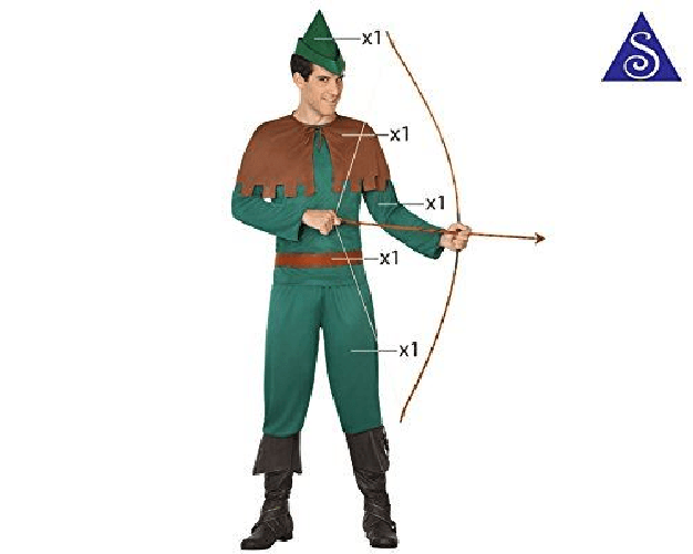 Costume Arciere M-L robin