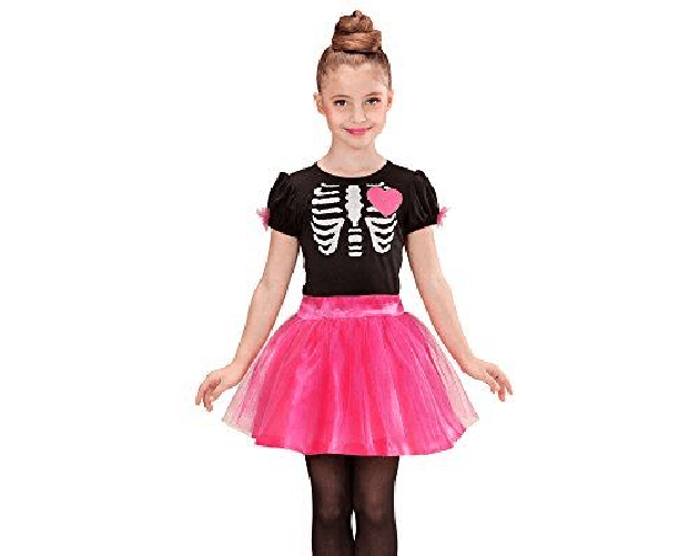 WIDMANN 02218 COSTUME SCHELETRO BALLERINA ROSA 11/13 #0221