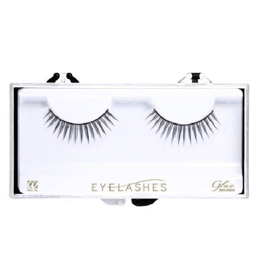 CIGLIA NERE APPUNTITE CON TUBETTO ADESIVO