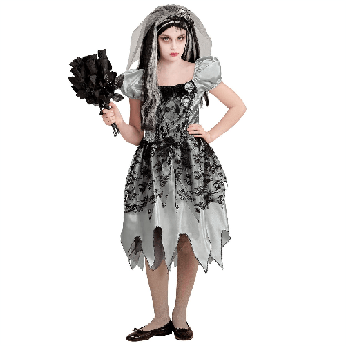 WIDMANN 05466 COSTUME SPOSA SPETTRALE 128CM 5/7 #0546