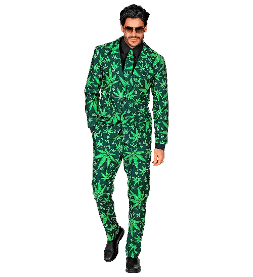 WIDMANN 09371 ABITO UOMO GANJA STYLE MARIJUANA S #0937