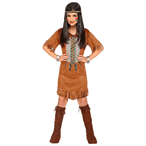 WIDMANN 07860 COSTUME INDIANA BAMBINA 2/3 104CM #0786