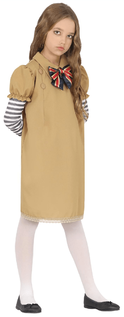 GUIRCA COSTUME BAMBOLA PSICOPATICA BAMBINA 10 - 12 ANNI