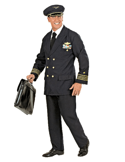 WIDMANN 57732 COSTUME PILOTA AEREO CIVILE M #5773