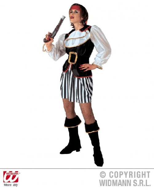 WIDMANN 39531 COSTUME PIRATESSA S #3953