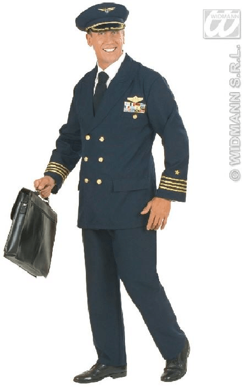 WIDMANN 5832W COSTUME PILOTA AEREO CIVILE XXL #5773