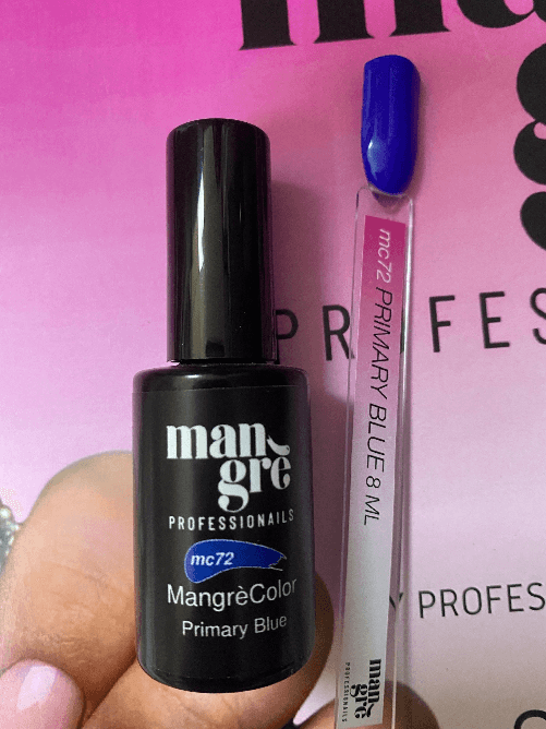 MANGRE' SMALTO SEMIPERMANENTE MANGRE' 8 ML PRIMARY BLUE MC72