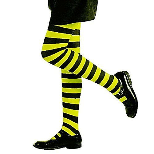 WIDMANN 01211 collant rigati verde/nero 70 den bambina 1-3 anni