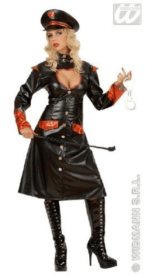Costume Punitrice Donna In Similpelle