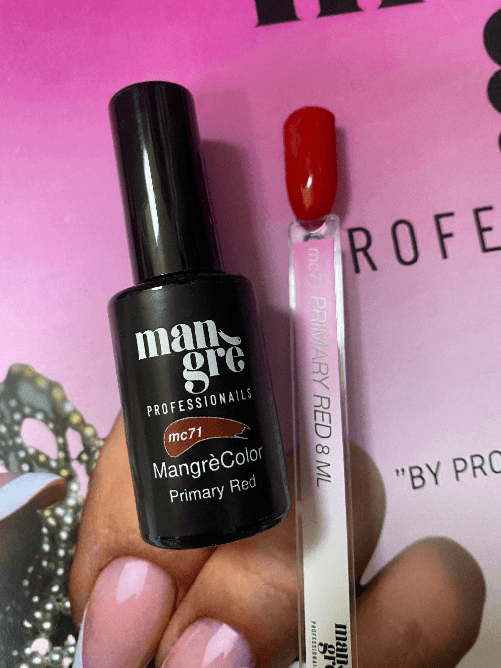 MANGRE' SMALTO SEMIPERMANENTE MANGRE' 8 ML PRIMARY RED MC 71