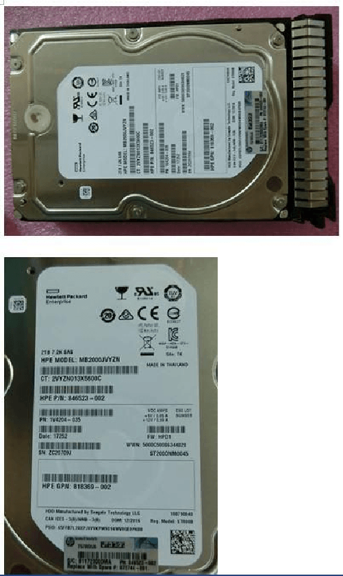SC DS SAS 12G 7.2K LFF da 2 TB