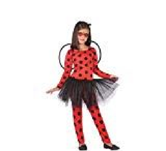Costume per Bambini DISFRAZ MARIQUITA 10-12 56982 Coccinella 10-12 Anni