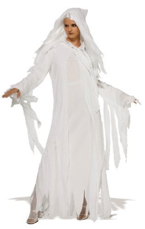 RUBIES 57015 costume donna fantasma m con parrucca