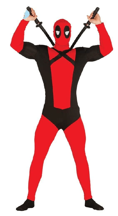 GUIRCA COSTUME DEADPOOL UOMO M-L SPANDEX