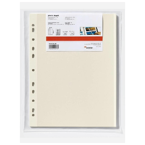 Walther DS118 Carta per Foto 10 Fogli Bianco