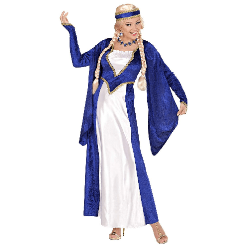 WIDMANN 59371 COSTUME REGINA RINASCIMENTO S BLU #5937