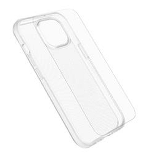 OB REACT + GLASS APPLE IPHONE - 15 CLEAR