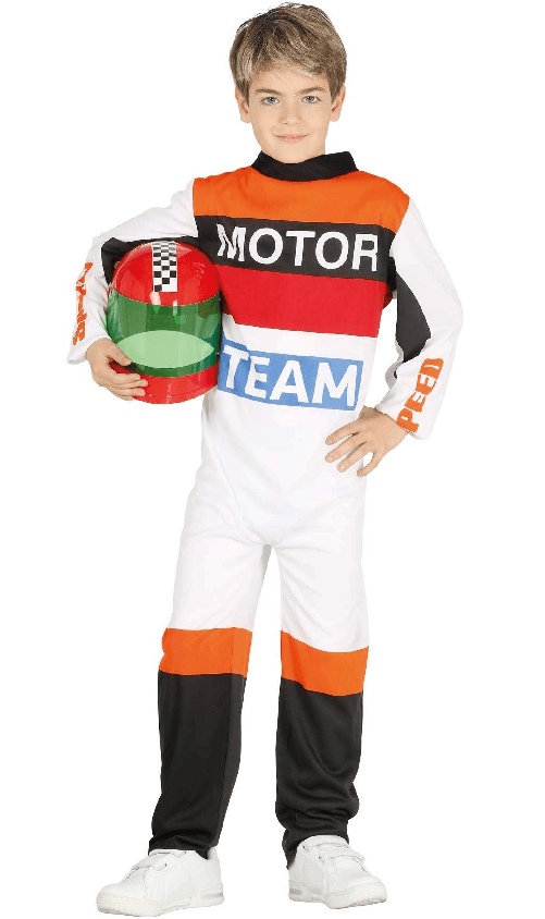 GUIRCA COSTUME PILOTA MOTO 7-9 ANNI