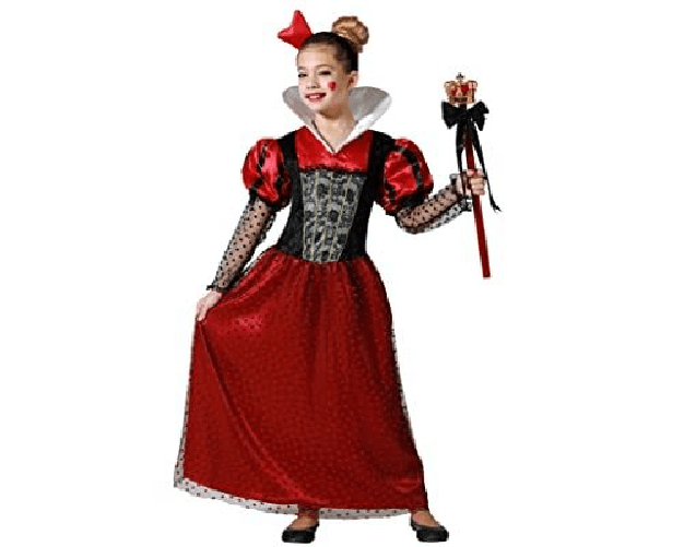 COSTUME REGINA DI CUORI 7-9