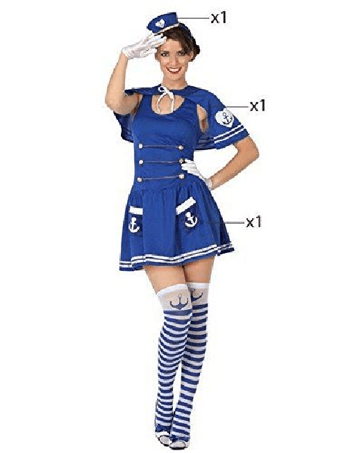 ATOSA 26441 costume marinaia blu t-2
