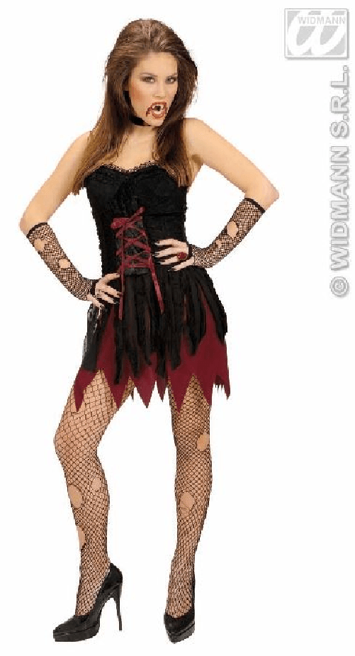 WIDMANN 76983 COSTUME VAMPIRA VITTORIANA L CORTO #7698