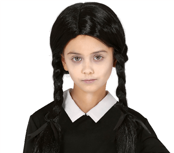WIDMANN 46924 widmann parrucca mercoledi addams bambina
