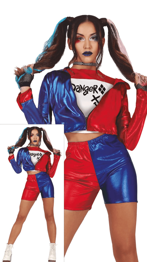 GUIRCA COSTUME HARLEY QUINN DONNA 38 - 40