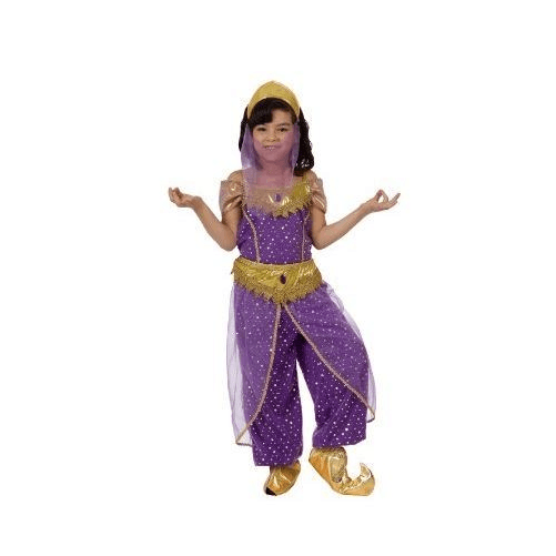 Costume Bambina Araba T2 5-6 Anni