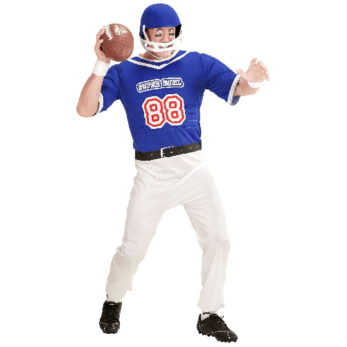 WIDMANN 03923 COSTUME GIOCATORE DI FOOTBALL AMERICANO L ECONOMICO #039D