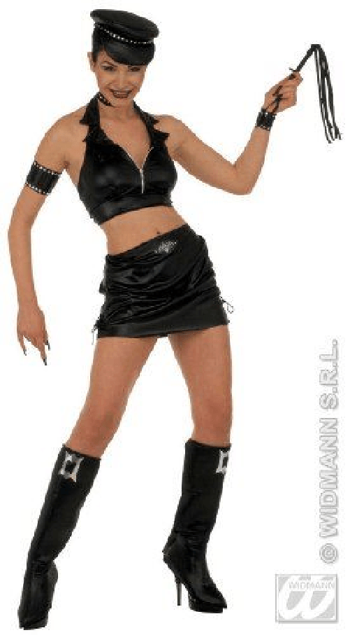 WIDMANN 37872 COSTUME ROCKER GIRL M TOP.GONNA.COPRISTIVALI. ECONOMICO #3787