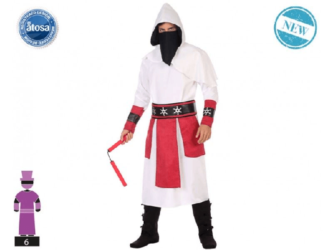 ATOSA 56519 costume ninja t-3