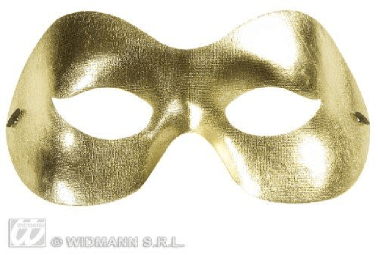 WIDMANN 6427G maschera domino fidelio oro