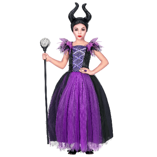 WIDMANN 70246 COSTUME MALEFICA BAMBINA 5/7 BELLA ADDORM #7024