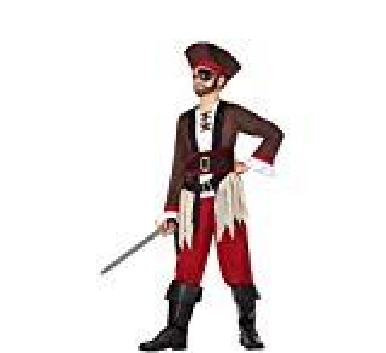 ATOSA 56966 costume pirata 10-12