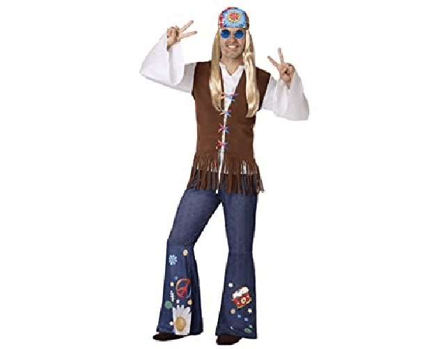 ATOSA 60009 costume hippie xl uomo