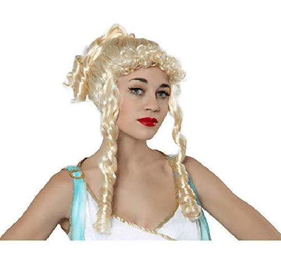 ATOSA 29793 parrucca dea greca bionda boccoli