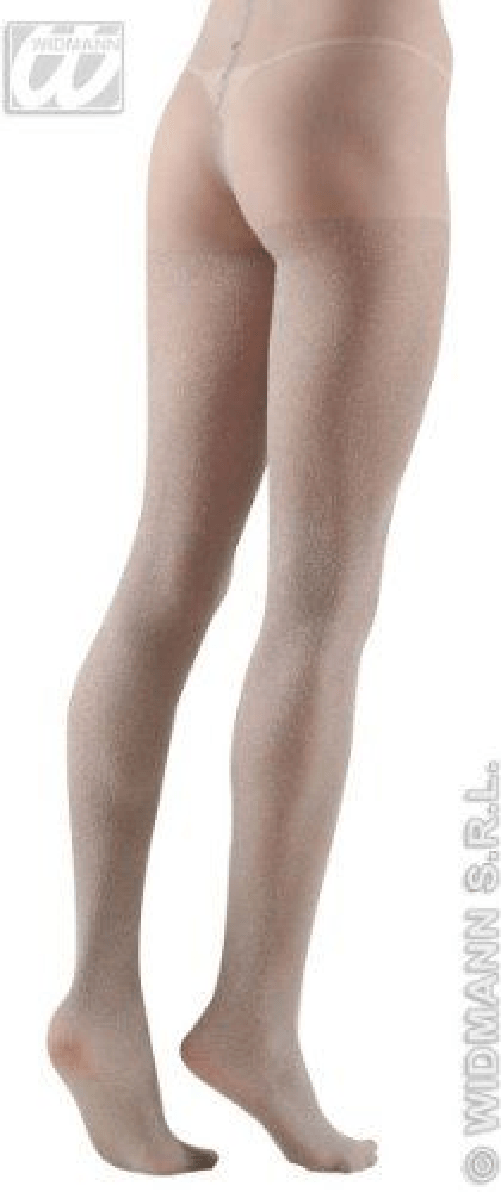 WIDMANN 2093S collant glitter argento 40 den xl
