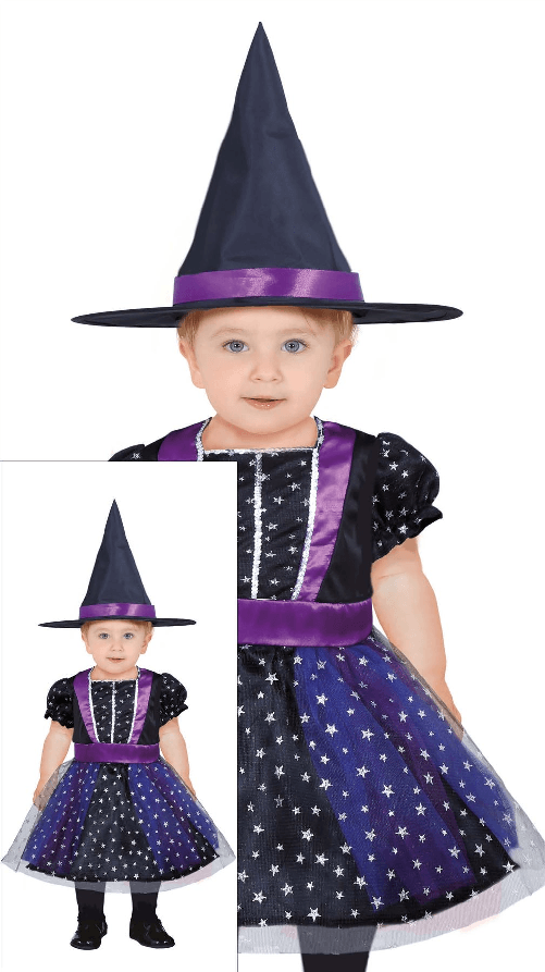 GUIRCA COSTUME BABY STREGA STELLATA 12 – 18 MESI
